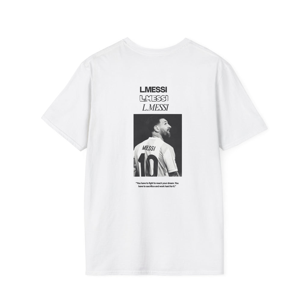 Minimal 'LCL' Logo Tee — Small Chest Graphic Casual T-Shirt