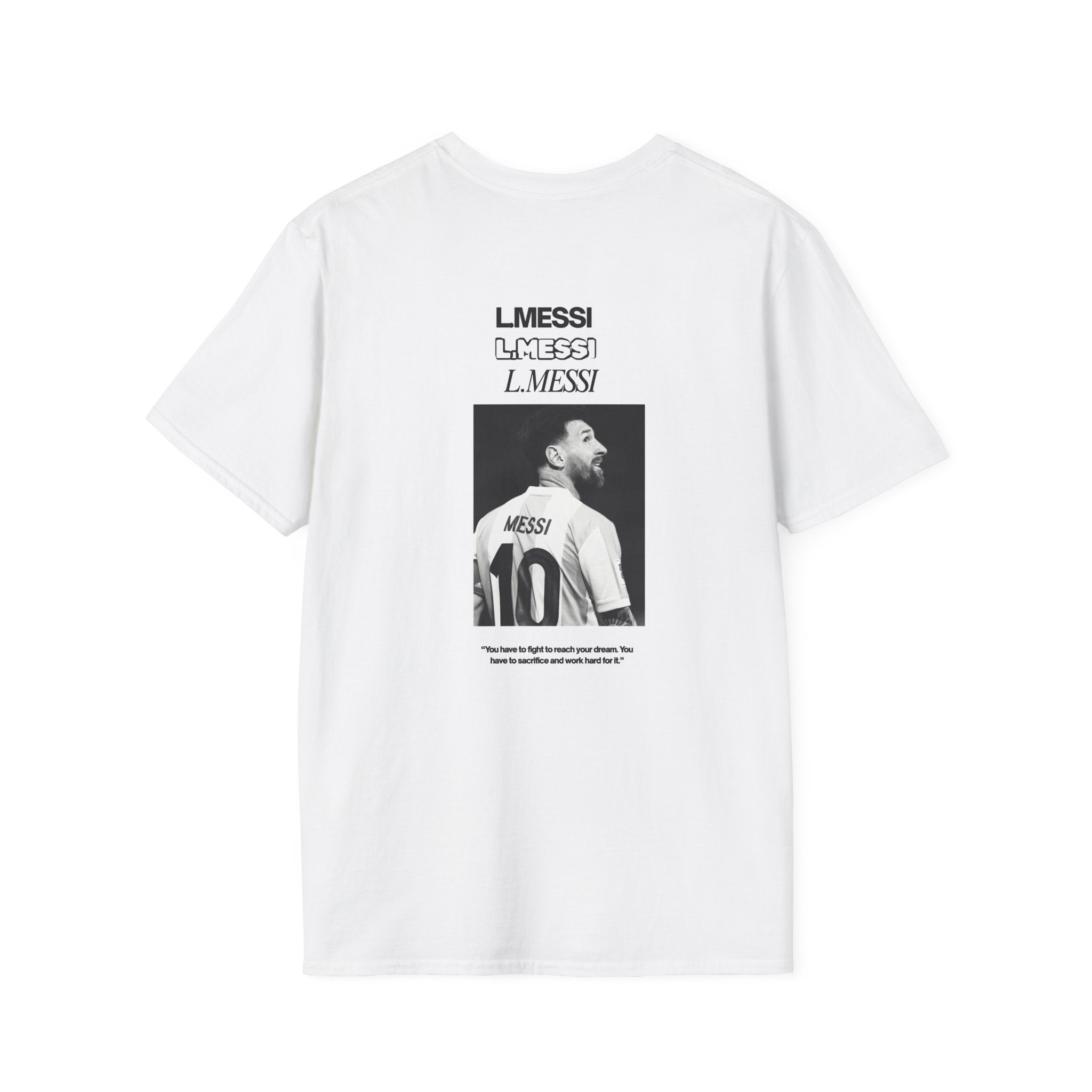 Minimal 'LCL' Logo Tee — Small Chest Graphic Casual T-Shirt